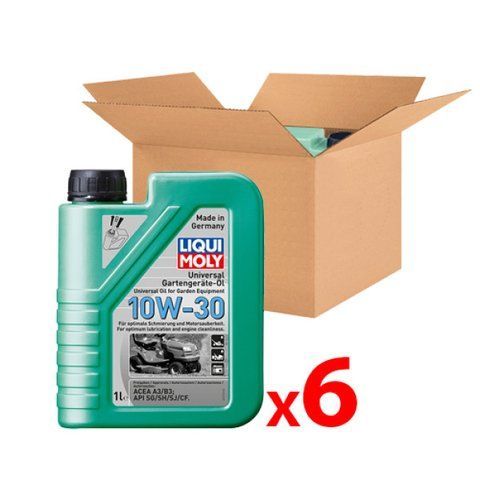 Ящик оливи для 4-тактної садової техніки та генераторів - Universal 4-T Oil 10W-30 6л. 1273x6 фото