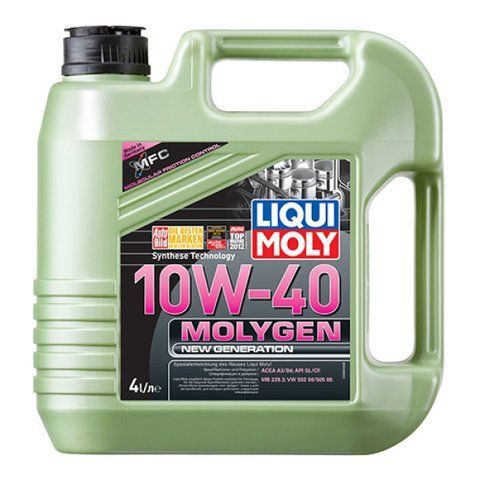 Напівсинтетична моторна олива - Molygen New Generation 10W-40 4л. 8538 фото
