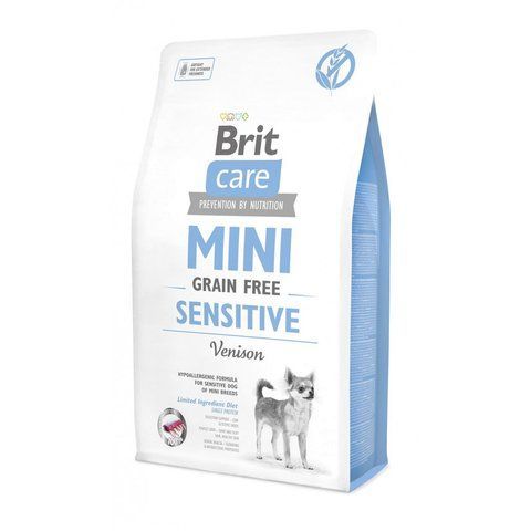 Корм сухий Brit Care Grain Free Mini Sensitive для собак мініатюрних порід з чутливим травленням з олениною 2 кг S170776/0169 фото