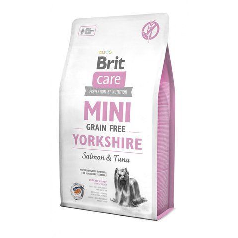 Корм сухий Brit Care Grain Free Mini Yorkshire для йоркширських тер_єрів з лососем та тунцем 2 кг S170779/0190 фото
