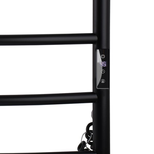 Рушникосушарка UNIO LD ЕU 500-500-5 BLK Драбинка Дуга електро чорна 000029422 фото