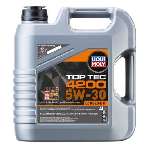 Синтетична моторна олива - Top Tec 4200 SAE 5W-30 4л. 3715 фото