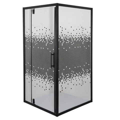 Душова кабіна квадратна без піддона MORAVA N90TB.Mosaic (N90B.Mosaic) BRAVO (1уп.) 000023256 фото