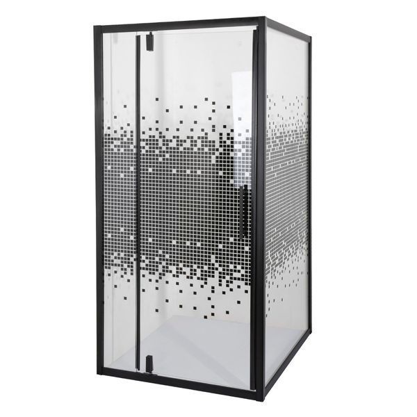 Душова кабіна квадратна без піддона MORAVA N90TB.Mosaic (N90B.Mosaic) BRAVO (1уп.) 000023256 фото