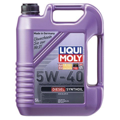 Синтетична моторна олива - Diesel Synthoil SAE 5W-40 5л. 1341 фото