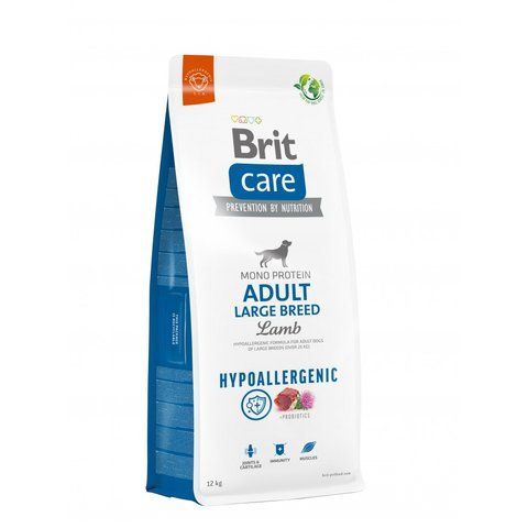 Корм сухий Brit Care Dog Hypoallergenic Adult Large Breed для собак великих порід гіпоалергенний з ягням 12 кг S172222 фото