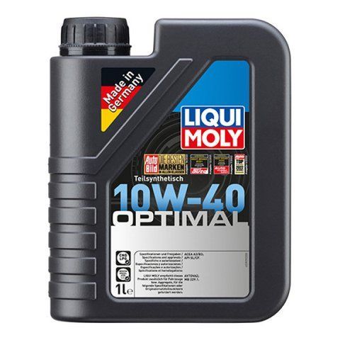 Напівсинтетична моторна олива - Optimal SAE 10W-40 1л. 3929 фото