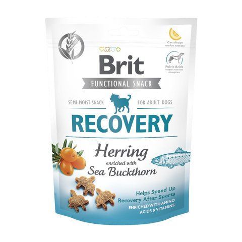 Ласощі Brit Care Functional Snack Recovery Herring д/собак напіввологі д/відновлення оселедець 150 г S111426 фото