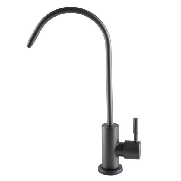 Кран для зворотнього осмосу Globus Lux ALPEN SBT1-55M-GP моно ГРАФІТ,Нержавійка з Quick Fitting 000022218 фото