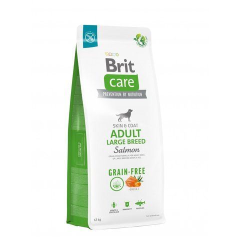 Корм сухий Brit Care Dog Grain-free Adult Large Breed для дорослих собак великих порід беззерновий з лососем 12 кг S172204 фото