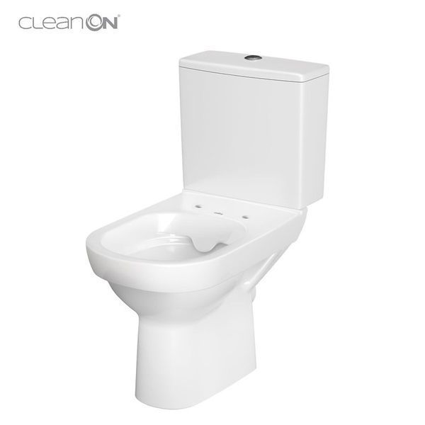 Компакт Cersanit 602 CITY NEW CLEAN ON 011 3/5 з кришкою дюропласт ліфт 000023050 фото