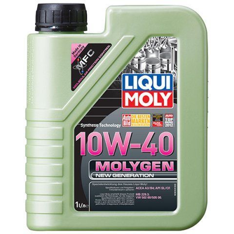 Напівсинтетична моторна олива - Molygen New Generation 10W-40 1л. 9955 фото