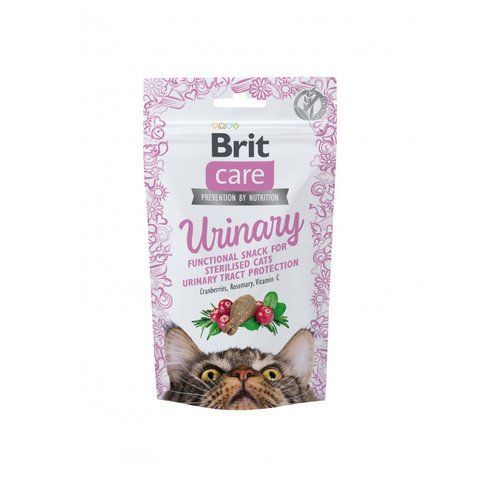 Ласощі Brit Care Functional Snack Urinary для котів д/здоров я сечовидільної системи з індичкою 50 г S111900 фото